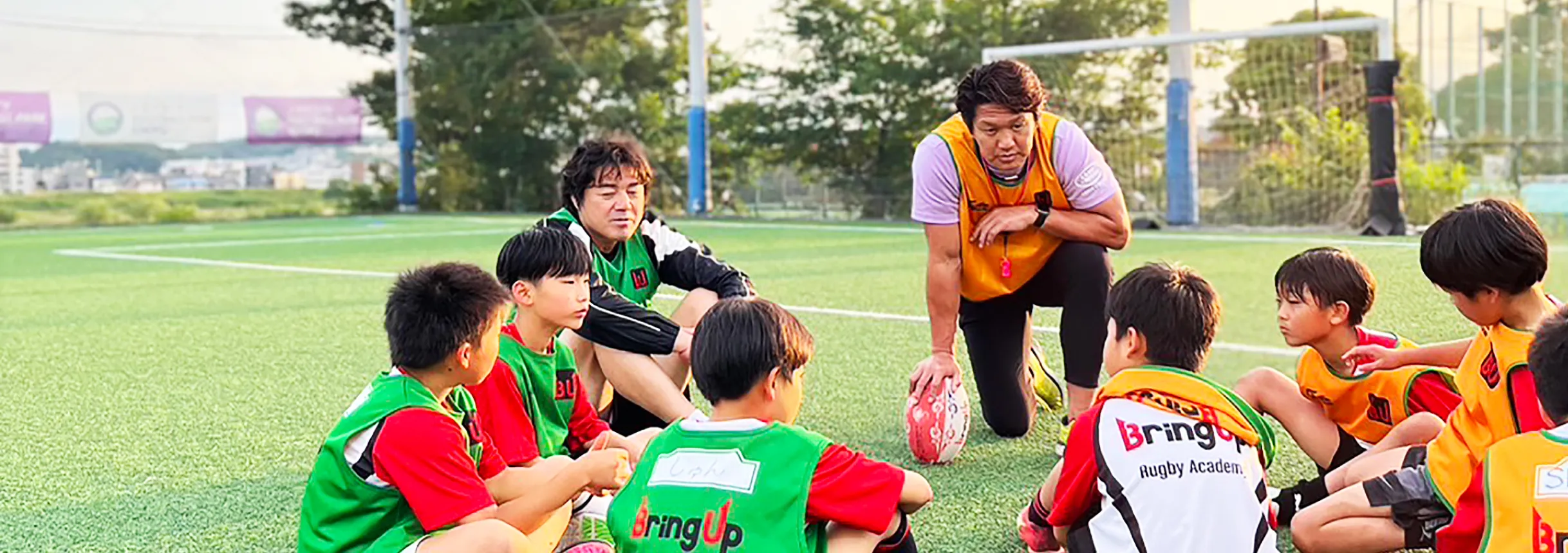 サッカーの様子